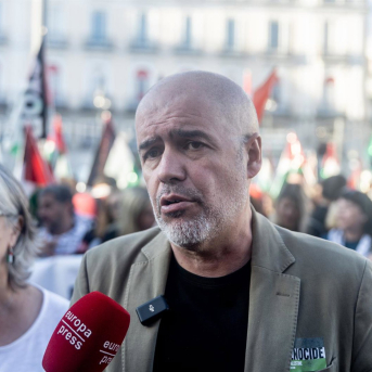 El secretario general de CCOO, Unai Sordo. Ricardo Rubio - Europa Press