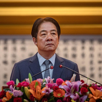 El presidente de Taiwán, Lai Ching Te. Europa Press/Contacto/Cheng-Chia Huang