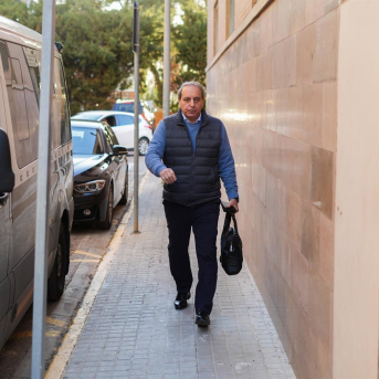 Moratilla a su llegada a los juzgados de Catarroja JORGE GIL/EUROPA PRESS