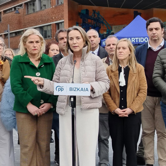 La Vicesecretaria De Regeneración Institucional Del Partido Popular, Cuca Gamarra, En Un Acto En Barakaldo (Bizkaia) EUROPA PRESS