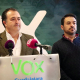 El presidente del Grupo Parlamentario Vox David Moreno. VOX