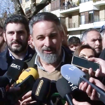 El presidente de Vox, Santiago Abascal. VOX.