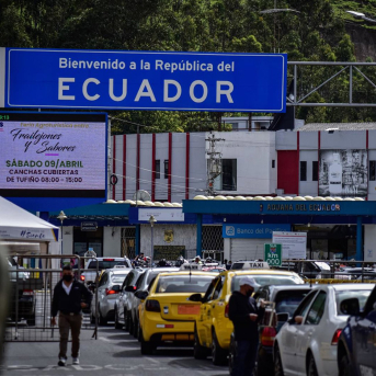 Frontera entre Colombia y Ecuador. Europa Press/Contacto/Camilo Erasso