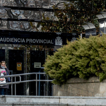 Exterior de la sede de la Audiencia Provincial de Madrid, a 28 de enero de 2026, en Madrid (España).  Ricardo Rubio - Europa Press