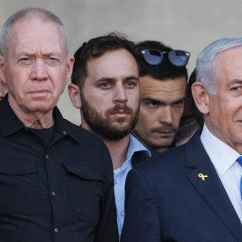 Yoav Gallant con Benjamin Netanyahu  Europa Press/Contacto/JINI