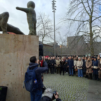 Acto en memoria de las víctimas de ETA. EUROPA PRESS