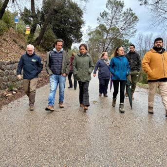 La consejera de Sostenibilidad y Medio Ambiente de la Junta de Andalucía, Catalina García, y el delegado del Gobierno en Jaén, Jesús Estrella, visitan Coto Ríos JUNTA