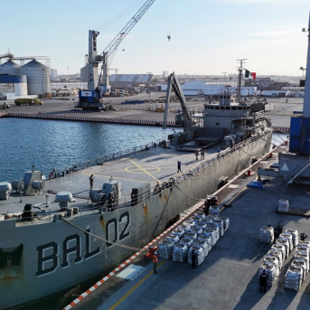 Buque mexicano con ayuda humanitaria para Cuba ARMADA DE MÉXICO