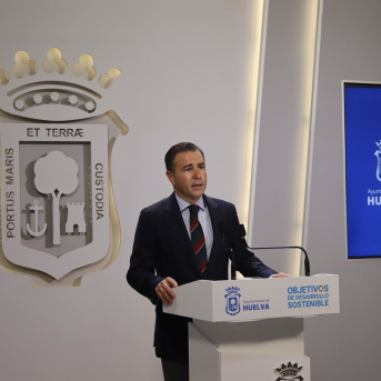 El primer teniente de alcalde y portavoz del equipo de Gobierno del Ayuntamiento de Huelva, Felipe Arias. AYUNTAMIENTO DE HUELVA