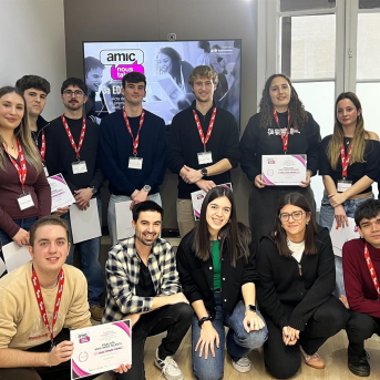 Un proyecto de vídeos sobre el sector agroalimentario gana el 3 concurso Amic-Nous Talents