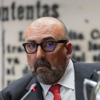 El exasesor del exministro José Luis Ábalos, Koldo García, comparece en la comisión del Senado sobre la investigación de las mascarillas durante el COVID-19, a 22 de abril de 2024, en Madrid (España). Eduardo Parra - Europa Press