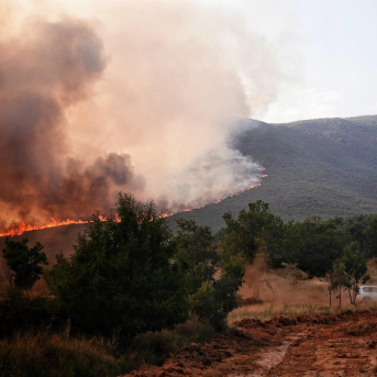 Incendios en la provincia de León, imagen de archivo | Europa Press