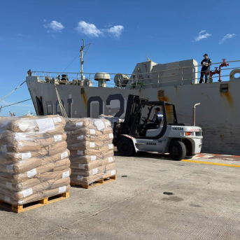 Ayuda humanitaria para Cuba en el puerto de Veracruz MINISTERIO DE RELACIONES EXTERIORES DE MÉXICO