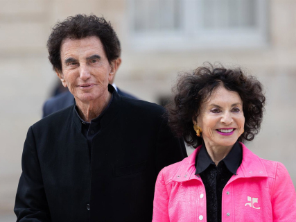 El exministro de Cultura de Francia Jack Lang y su esposa, Monique Buczynski Europa Press/Contacto/Alexis Sciard