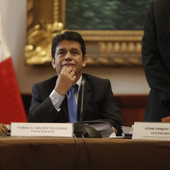 El fiscal general de Perú, Tomás Gálvez Villega Europa Press/Contacto/El Comercio El fiscal general de Perú, Tomás Gálvez Villega Europa Press/Contacto/El Comercio