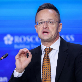 Peter Szijjarto, ministro de Asuntos Exteriores de Hungría. Europa Press/Contacto/Yevgeny Messman