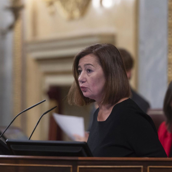 Armengol arremete contra Prohens por avanzar en la derogación de la ley de memoria democrática: No tiene palabra Armengol arremete contra Prohens por avanzar en la derogación de la ley de memoria democrática: No tiene palabra