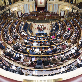 Vista general hemiciclo del Congreso, a 19 de diciembre de 2024. CONGRESO