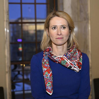 La Alta Representante de la Unión Europea para Política Exterior, Kaja Kallas. Heikki Saukkomaa/Lehtikuva/dpa