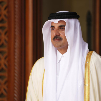 El emir de Qatar, Tamim bin Hamad al Thani, en la capital qatarí, Doha (archivo) Europa Press/Contacto/Sean Kilpatrick