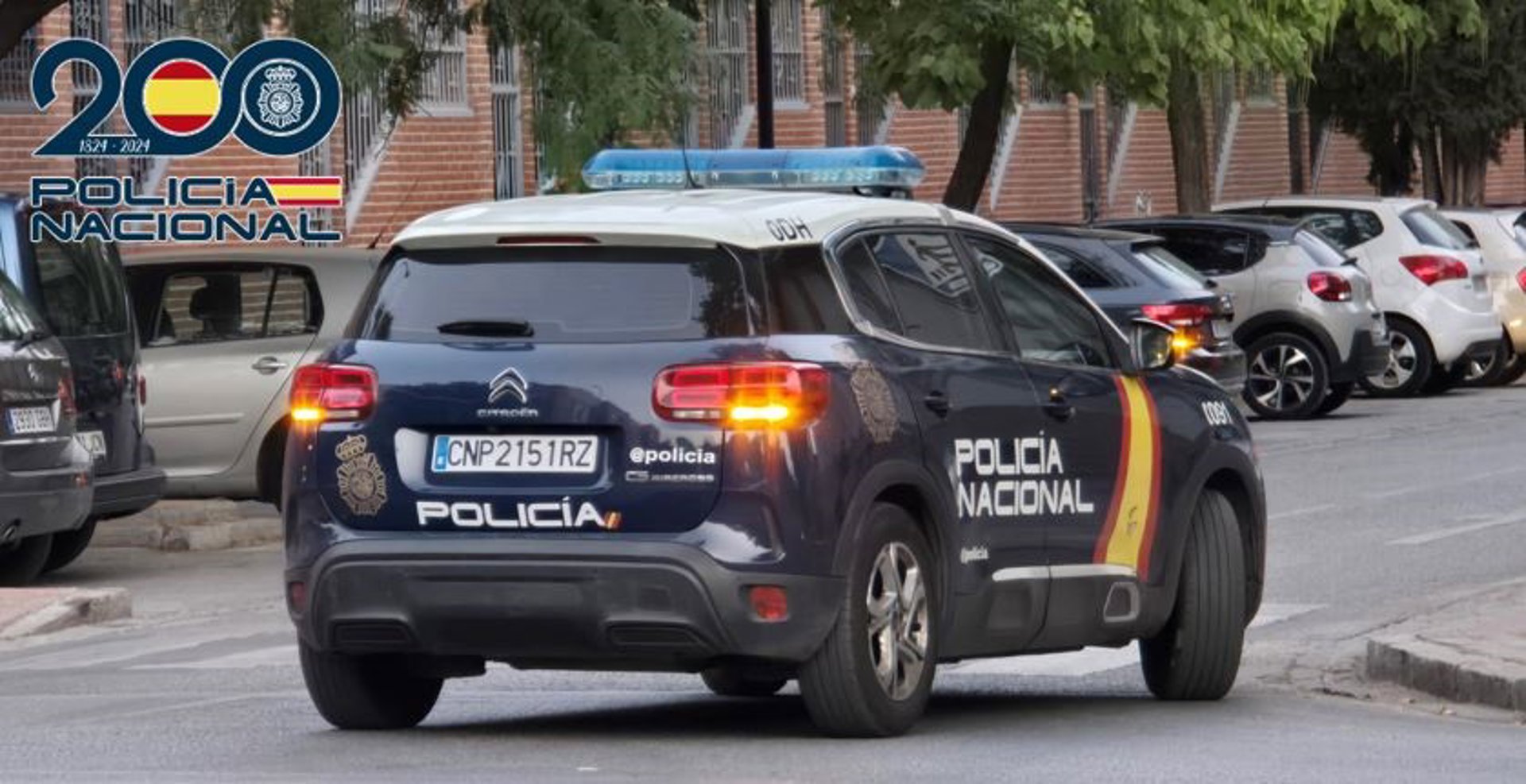 Vehículo de la Policía Nacional POLICÍA NACIONAL
