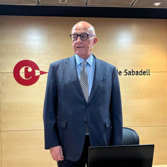 El presidente de Banco Sabadell, Josep Oliu. EUROPA PRESS El presidente de Banco Sabadell, Josep Oliu. EUROPA PRESS