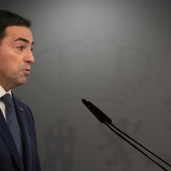 El lehendakari, Imanol Pradales, ofrece una rueda de prensa tras una reunión con el presidente del Gobierno, en el Complejo de la Moncloa, a 27 de enero de 2026, en Madrid (España).  Fernando Sánchez - Europa Press