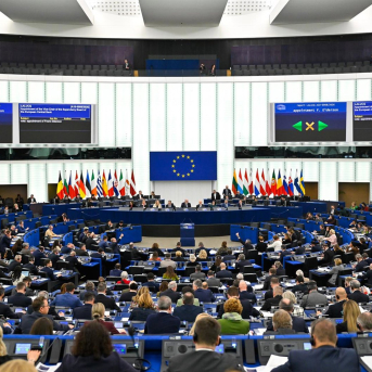 Pleno del Parlamento Europeo en Estrasburgo (Francia) PHILIPPE STIRNWEISS