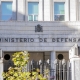 Fachada del Ministerio de Defensa donde se ha recibido un paquete bomba, a 1 de diciembre de 2022, en Madrid (España). A. Pérez Meca - Europa Press
