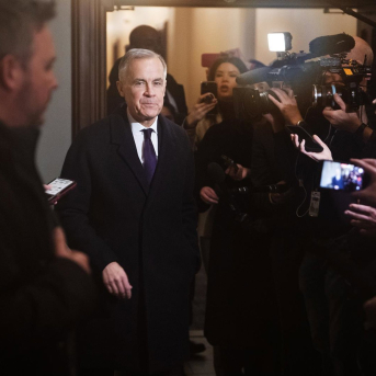 El primer ministro, Mark Carney, ofrece declaraciones a la prensa tras llegar a su oficina en Ottawa. Europa Press/Contacto/Adrian Wyld El primer ministro, Mark Carney, ofrece declaraciones a la prensa tras llegar a su oficina en Ottawa. Europa Press/Contacto/Adrian Wyld