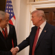 El presidente de Estados Unidos, Donald Trump, y el primer ministro israelí, Benjamin Netanyahu OFICINA DEL PRIMER MINISTRO DE ISRAEL