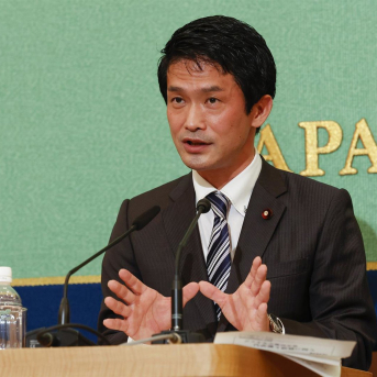 Junya Ogawa, candidato a liderar la coalicion opositora en Japón.   Europa Press/Contacto/Rodrigo Reyes Marin