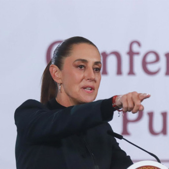 La presidenta de México, Claudia Sheinbaum. Carlos Santiago/eyepix via ZUMA / DPA