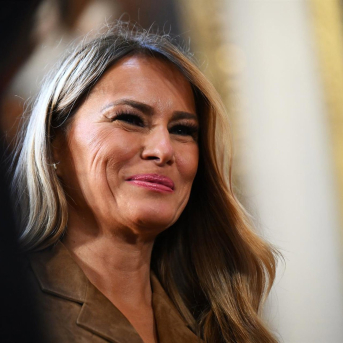 La primera dama de EEUU, Melania Trump. Leon Neal/PA Wire/dpa