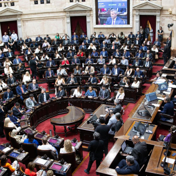 El pleno de la Cámara de Diputados de Argentina Europa Press/Contacto/Silvana Safenreiter