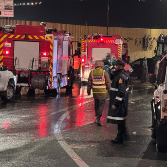 Trabajadores de los servicios de emergencia durante las inundaciones en la provincia de Safi, en Marruecos, en diciembre de 2025 (archivo) Saouri Aissa / Xinhua News / ContactoPhoto