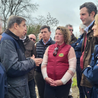 COAG y Asaja reclaman a Planas ayudas urgentes para la zona cero de las inundaciones en Cádiz