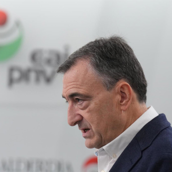 El presidente del EBB de EAJ-PNV, Aitor Esteban H.Bilbao - Europa Press