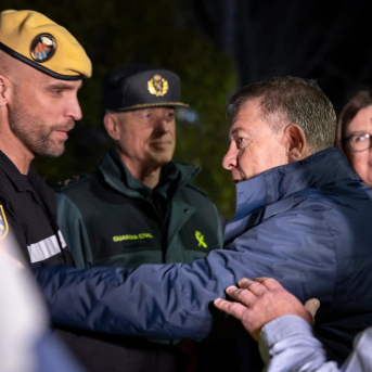 El presidente de Castilla-La Mancha, Emiliano García-Page, esta semana en el Cecopi. PIEDAD LOPEZ/JCCM