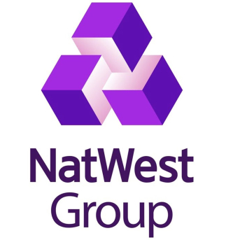 Logo de NatWest Group. NATWEST GROUP
