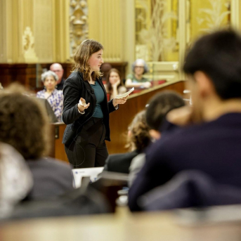 El Parlament celebra la final de la XII Liga de Debate Universitario de la UIB El Parlament celebra la final de la XII Liga de Debate Universitario de la UIB