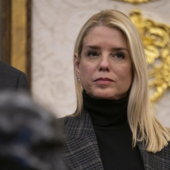 La fiscal general de Estados Unidos, Pam Bondi. Europa Press/Contacto/Craig Hudson - Pool via CNP