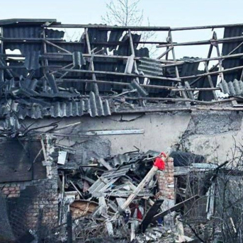 Daños en una casa de Zaporiyia, en Ucrania GOBIERNO REGIONAL DE ZAPORIYIA