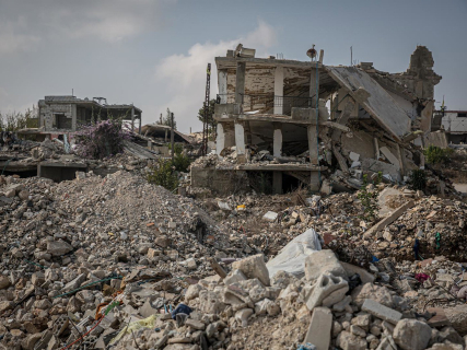 Edificios atacados por las Fuerzas de Defensa de Israel (FDI) en el sur de Líbano (archivo). Europa Press/Contacto/Sally Hayden