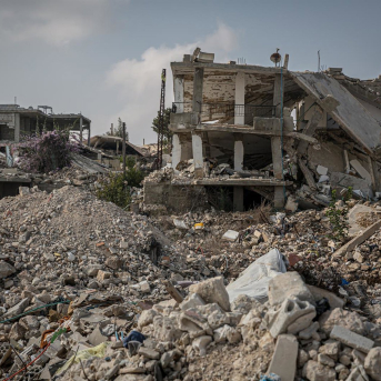 Edificios atacados por las Fuerzas de Defensa de Israel (FDI) en el sur de Líbano (archivo). Europa Press/Contacto/Sally Hayden Edificios atacados por las Fuerzas de Defensa de Israel (FDI) en el sur de Líbano (archivo). Europa Press/Contacto/Sally Hayden