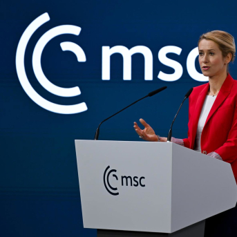 La jefa diplomática de la UE, Kaja Kallas, en la Conferencia de Seguridad de Múnich a 15 de febrero de 2026 Sven Hoppe/dpa La jefa diplomática de la UE, Kaja Kallas, en la Conferencia de Seguridad de Múnich a 15 de febrero de 2026 Sven Hoppe/dpa