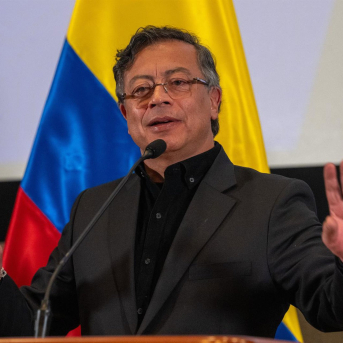 El presidente de Colombia, Gustavo Petro Europa Press/Contacto/Andrew Leyden
