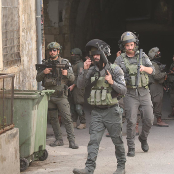 Imagen de archivo de militares israelíes en Cisjordania.  Europa Press/Contacto/Mohammed Nasser