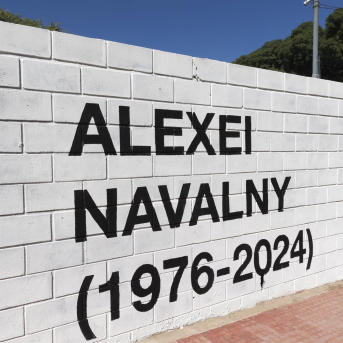 Un mural en Argentina en recuerdo del disidente ruso Alexei Navalni  Europa Press/Contacto/Esteban Osorio