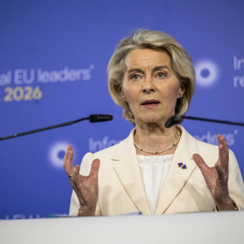La presidenta de la Comisión Europea, Ursula von der Leyen Europa Press/Contacto/Wiktor Dabkowski